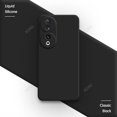 thumbnail image 1 of Camera Protection Back Cover for Honor 90 Pro Honor90 90Pro 5G Soft Square Liquid Silicone Funda Original Shockproof Luxury Case Classic Black Honor 90 Pro, 1 of 6