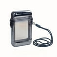 thumbnail image 6 of Extra Thick Waterproof Clear ABS Cigarette Case - 20-Count Sealed Smoke Storage Box with Lanyard, Outdoor Moistureproof Holder for Men, Portable Compact Design , Cigarette Holder Case,Black, 6 of 6