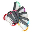 thumbnail image 2 of Eigraketly Hebilla de esponja multifuncional multicolor recortada accesorios grandes para acampar cierre de Metal botella deportiva Escalada Rosa roja 140*80mm, 2 of 6