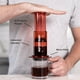 thumbnail image 2 of Prensa de café AeroPress Clear Red: método de preparación 3 en 1 que combina prensa francesa, vertido, espresso, café con cuerpo sin arena ni amargor, pequeña cafetera portátil para acampar y viajar,, 2 of 5