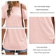 thumbnail image 3 of Camiseta Casual Para Mujer Camiseta Con Un Hombro Descubierto Para Mujer Top De Verano Informal De Tipo Suelto De Moda Para Uso Diario Rosa S ANGGREK Ocean Broad Surfboard Fins, 3 of 6