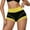 Yellow, variant on Women's Underwear Boyshorts Cotton Stretch Panties High Waisted Soft