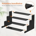 thumbnail image 4 of Lifewit 4 Tier Black Cologne Organizer 3-Pack, 12" Cologne Stand, Perfume Shelf and Organizer for Dresser, Vanity, Countertop, Bedroom, 4 of 8