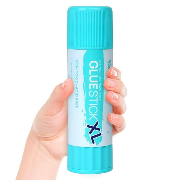 Darice All Purpose Washable Glue Sticks, White, 4.05 oz