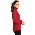 thumbnail image 2 of Sport-Tek Womens Long Sleeve 1/4-Zip Sweatshirt. LST253, 2 of 4