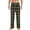 Orange, variant on Jogger Pants Men Relaxed Comfort,Men's Casual Fashion Brushed Warmth Home Pocket Check Elastic Waist Long Pants Black M