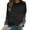 Black-G, variant on Tumotour Sweatshirt For Women Crew Neck Long Sleeve Side Split Tunic Pullover Tops Womens Fall Fashion 2024 Casual Patchwork Gradient Color Block Loose Soft Comfortable Pullover Tops
