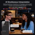 thumbnail image 4 of Blackview AI Smart Glasses with Camera, 1080P HD Video & Photo Capture, Real-Time Translation, Recording Glasses with AI Assistant for Women & Men, Open-Ear Audio for Travel (Photochromic), 4 of 14