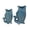 Blue, variant on Zeckos Blue Ceramic Fish Decorative Vases Set of 2 Glossy Coastal Tabletop Accent