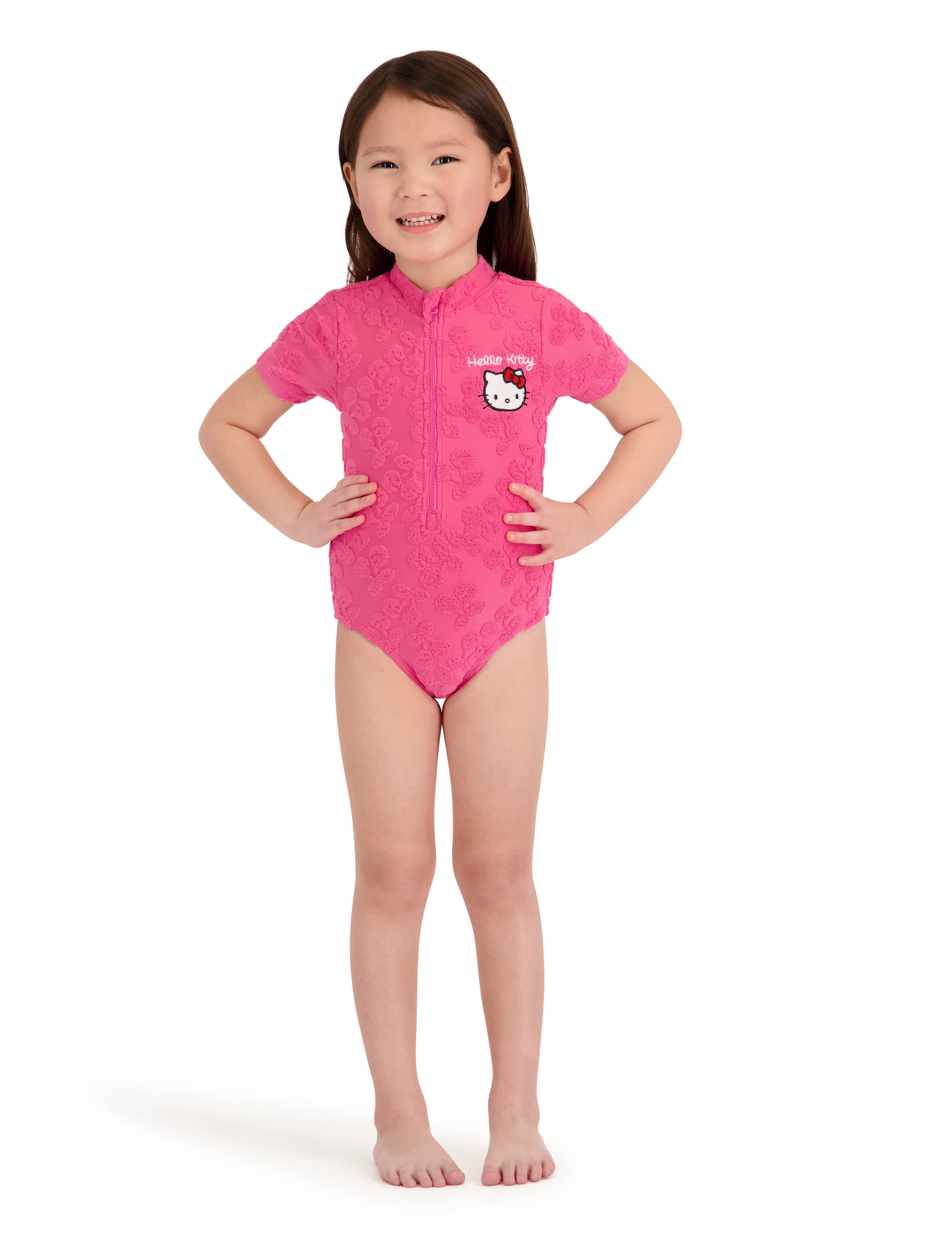 Character Toddler Girl One-Piece Swimsuit, Sizes 12M- 5T