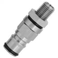 thumbnail image 1 of Ball Lock Adapter, 304 Stainless Steel Exquisite Gas Ball Lock Post, Easy To Install For Home Silver Brewing Tool Gas,Liquid,Gas + Liquid, 1 of 8