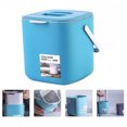 thumbnail image 2 of 1pc Kitchen Plastic Dustbin Wet and Dry Classified Waste Bin Portable Waste Can, 2 of 7