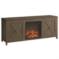 thumbnail image 1 of Henn&Hart 58" Alder Brown TV Stand, 1 of 10