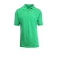 thumbnail image 3 of Mens Short Sleeve Pique Polo Shirts Uniform Fitted, 3 of 15