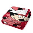 thumbnail image 4 of Manta de dibujos animados de Minnie Mouse, súper suave, acogedora y cálida manta de felpa para niños y niñas, mantas de franela ligeras y difusas para sofá, cama, viajes, regalos de camping, 40 x 30, 4 of 8