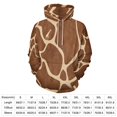 thumbnail image 2 of Giraffe Pattern (1) Men's Women New Sweatshirt Hoodie Men's Plus Size Sweatshirt Hooded Sweatshirt 3d Printed Street Men's Cloth, 2 of 6