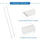 thumbnail image 4 of 6 Pcs 1/32" Grosor x 3/8" Ancho x 16" Largo Barra Plana Cuadrada de Aluminio 6061, 4 of 6
