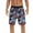 Black-1, variant on Mens Swim Trunks with Wash Liner Plus Size Quick Dry Mens Shorts Casual Bathing Suit Fashion Tropical Print Drawstring Waist Mens Beach Shorts