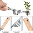 thumbnail image 5 of Herramienta extractora de malezas manual de 2 piezas, kit de herramientas extractoras de malezas manuales, herramientas de eliminación de malezas manuales de jardín con horquillas en forma d, 5 of 5