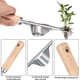 thumbnail image 5 of Herramienta extractora de malezas manual de 2 piezas, kit de herramientas extractoras de malezas manuales, herramientas de eliminación de malezas manuales de jardín con horquillas en forma d, 5 of 5