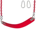 thumbnail image 6 of Swing Set Stuff Inc. Commercial Rubber Belt Seat with 5.5 Ft. Coated Chain (Blue), 6 of 6