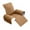 Khaki, variant on Non-Slip Recliner Chair Cover Sofa Slipcover, Pet Cover for Small Recliner Chair with Elastic Straps, Washable Reclining Chair Cover Recliner Furniture Protector for Dog Pet