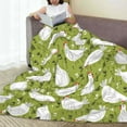 thumbnail image 6 of Pofeuu Lovely Chickens Print Ultra-Soft Micro Fleece Blanket,for Bed Or Sofa,All Season Throw Blankets Flannel Blanket-40"x30", 6 of 7