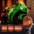 thumbnail image 5 of Motorcycle Turn Signal Light Side Indicator for ZX600 -6R ZX9R ZXR400 KLE 250/400/500 ZX900 ZX7R, 5 of 5