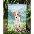 thumbnail image 3 of Carolines Treasures CK1963GF Mountian Flowers Jack Russell Terrier Flag Garden Size  Small multicolor, 3 of 3
