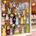 thumbnail image 4 of CCOCC Easter Window Decals,Removable Holiday Stickers,Self-Adhesive Bunny Window Clings for Glass Doors and Windows,for Easter Decorations,Spring Home Decor,Party Decor, 4 of 7