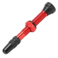 thumbnail image 1 of Tubeless Valve Stems, Vacuum Extension Bike Tubeless Valve Removable Covers 40mm Length  For Mountain Bikes Red, 1 of 8