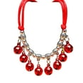 thumbnail image 5 of opvise Fashion Bright Color Pet Dog Cat Puppy Collar Bells Charm Pendant Necklace Gift Golden, 5 of 8