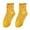 Orange, variant on 5 Pairs Cotton Ankle Socks for Women Soft Ruffle Trim Fold Over Socks Comfortable Casual Sock for Home Daily Activities