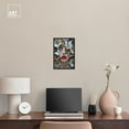 thumbnail image 3 of Madama Butterfly Canvas Floral Collage Wall Art by Art Remedy, Black Frame, 10" x 15", 3 of 7