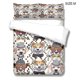 thumbnail image 2 of Juego de edredón Fundas nórdicas con temática de perro Fundas de almohada Dormitorio Dibujos animados Imprimir Juegos de cama para Primavera Verano Otoño Invierno M LYSHDW2109250004 3 piezas seitruly HA012372-04, 2 of 6