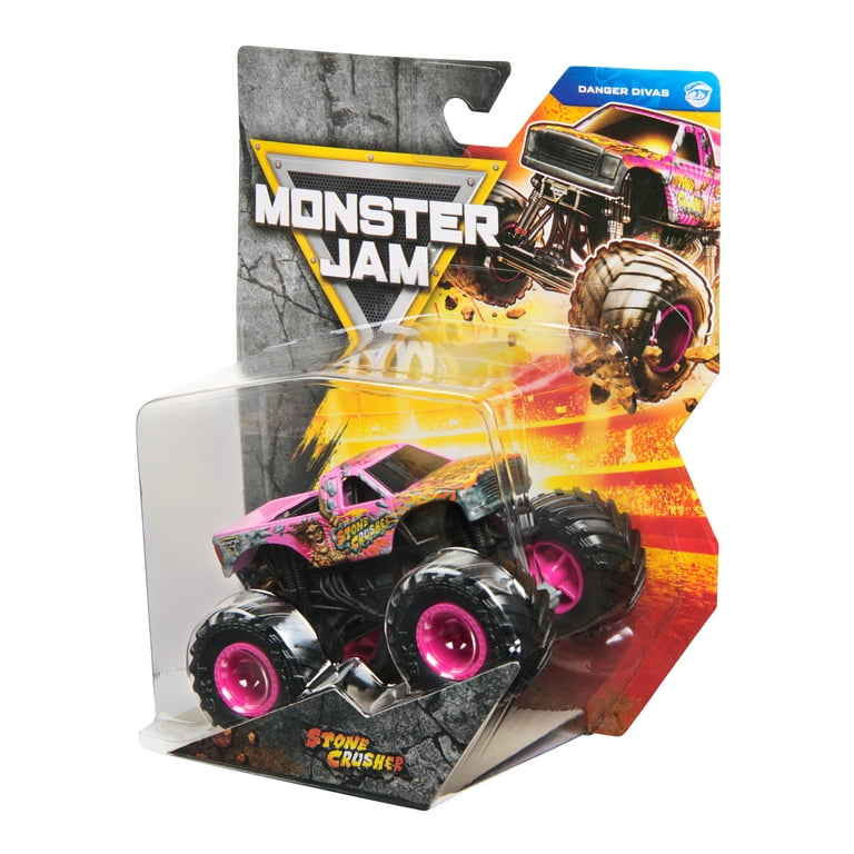 Monster Jam, Official Stone Crusher Monster Truck, Die-Cast