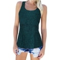 thumbnail image 3 of ZTTD Women's Maternity Loose Comfy Pull-up Nursing Tank Tops Vest Breastfeeding Shirt Sleeveless Round Neck Solid Color Tops, Sizes S-2XL, 3 of 9