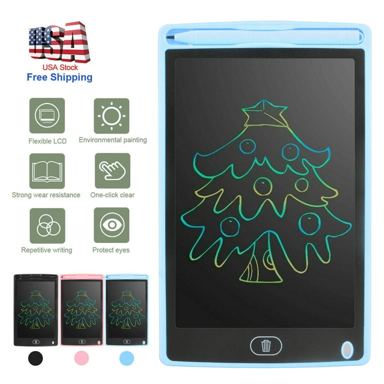 Lcd Writing Tablet 8.5-inch Colorful Doodle Board, Electronic
