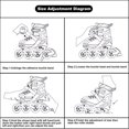 thumbnail image 4 of Hottest Inline Skates Adjustable Rollerblades for Kids with Illuminating Wheel, 4 of 7