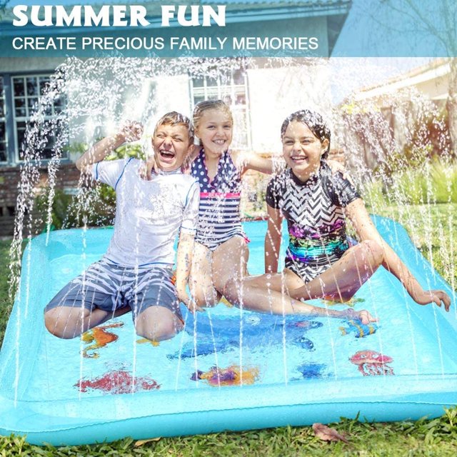 Epochair Splash Pad - 67 "rociador para niños, juguetes de agua exterior, bebé inflable bebé EpochAir EpochAir