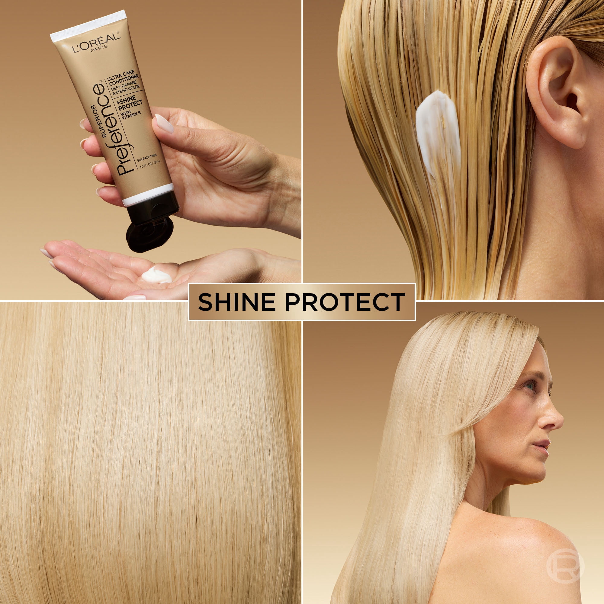 L'Oreal Paris Superior Preference - Hair Color Shine Protect Care Conditioner, 4 fl oz