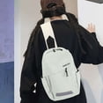 thumbnail image 2 of Spencer Sling Bag Crossbody Sling Backpack for Men Women Lightweight Daypack Cross Body Chest Bag for Travel Hiking, White, 2 of 12