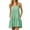 Green, variant on Striped Sundress For Women Adjustable Spaghetti Strap Pocket Dress for Beach Vacation Resort Travel Weekend Lunch Casual Walks Holiday Style Summer