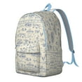thumbnail image 2 of Unisex Boho Style Backpack, Bohemian Print Zipper Bag with Front Pocket, Lightweight Rucksack for School University Work Commute Vacation, Perfect Gift Choice, 2 of 5