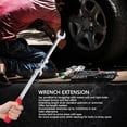 thumbnail image 4 of Mechanics Wrench Extender Tool Bar, CRV Universal Wrench Extender Tool Bar Increased Torsion Professional 15in Rustproof  for Garage Mechanics for Handymen, 4 of 7