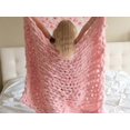 thumbnail image 3 of Hand Knitted Thick Blanket Thick Warm Cozy Soft To Touch100x200cmWhite, 3 of 3