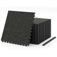 thumbnail image 1 of Costway 12 PCS 0.79" Thick Rubber Top Exercise Mat 48 Sq Ft Non-Slip & Shock Equipment, 1 of 10