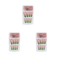 thumbnail image 3 of maskred 1 Set French Tip Press on Nails Gradient Extension Fingernails Tips Removable Fashion Wraps Full Cover DIY Manicure Kit Type 19 2g glue,24Pcs jelly 3Set, 3 of 6