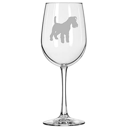 

Wine Glass for Red or White Wine Miniature Schnauzer (16 oz Tall Stemmed)