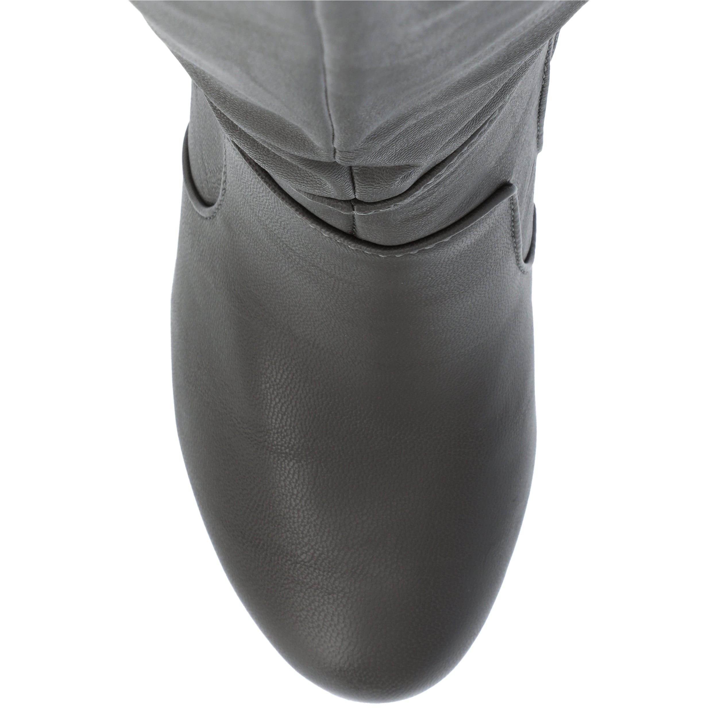 Journee Womens Carver Stacked Heel Knee High Boots
